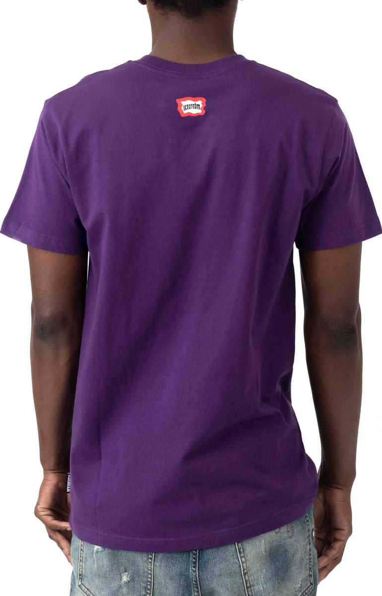 Running Dog T-Shirt - Acai: An Energetic Choice