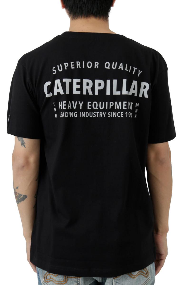 Caterpillar's Stunning Black Quality Trademark Tee