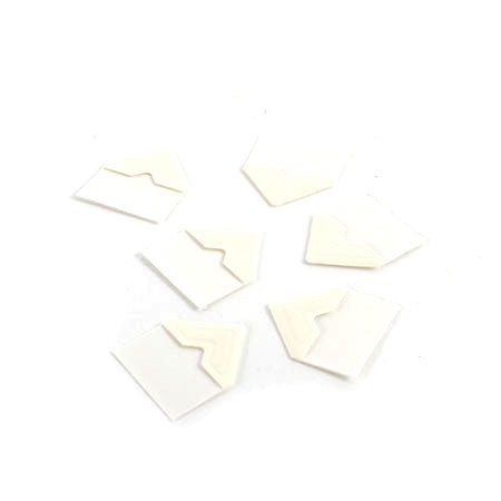 Ivory Archival Paper Photo Corners: Enhance Your Memories!