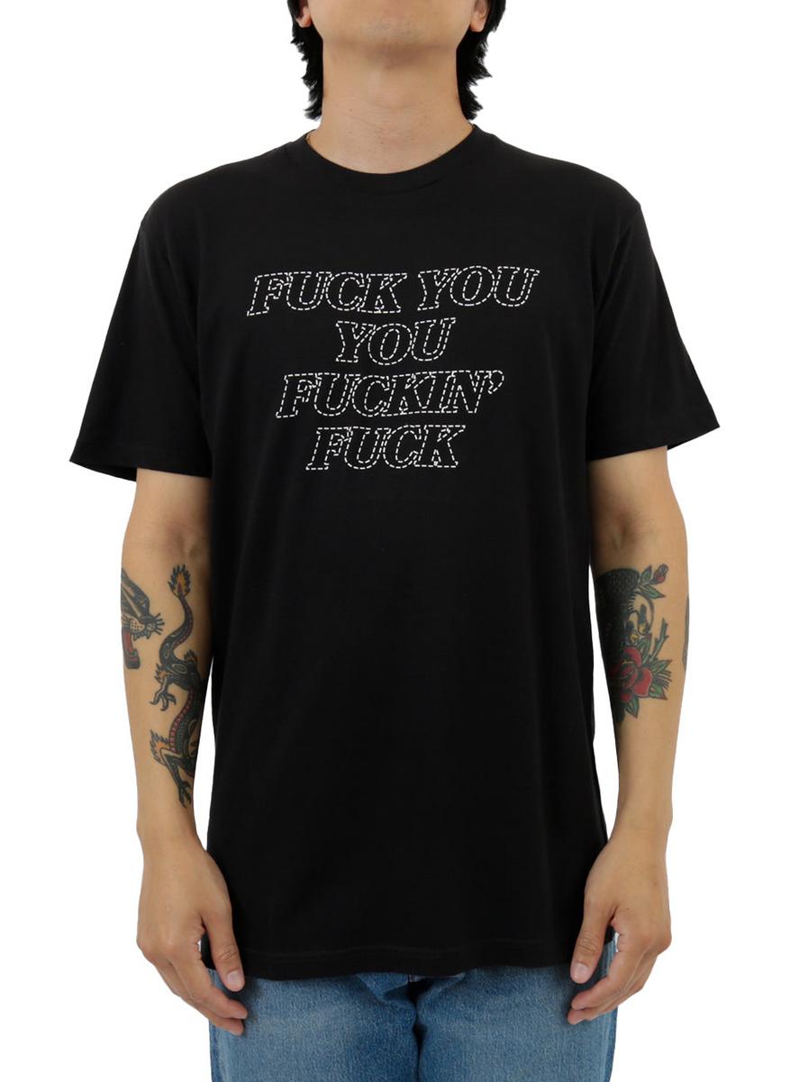 Rebel Attitude Black Graphic Tee - Make a Bold Statement!