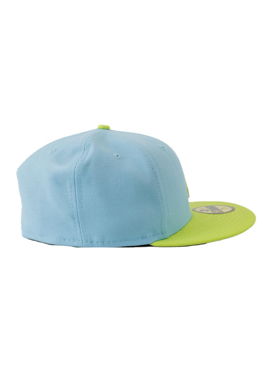 Atlanta Braves Cyber Green/Blue 5950 Fitted Cap - Color Pack Edition: Show Your Team Pride!