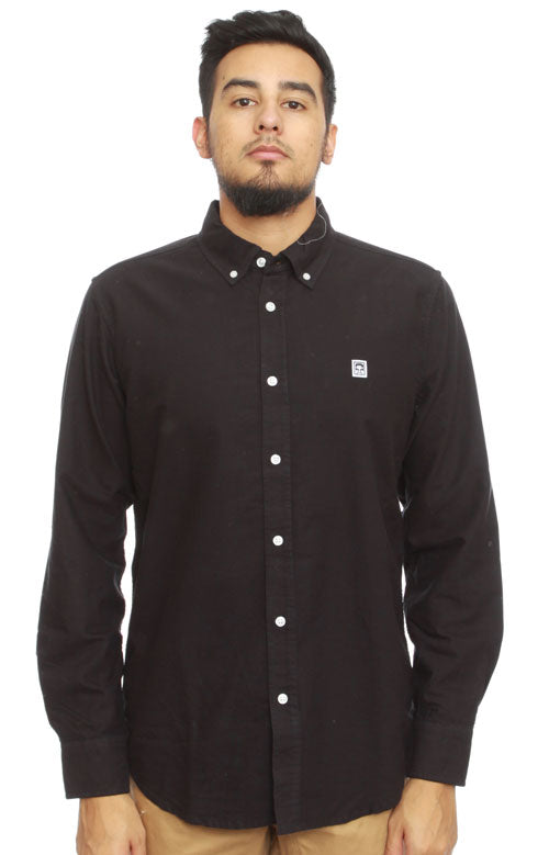 OBEY's Stunning Black Eighty Nine Button - Up Shirt