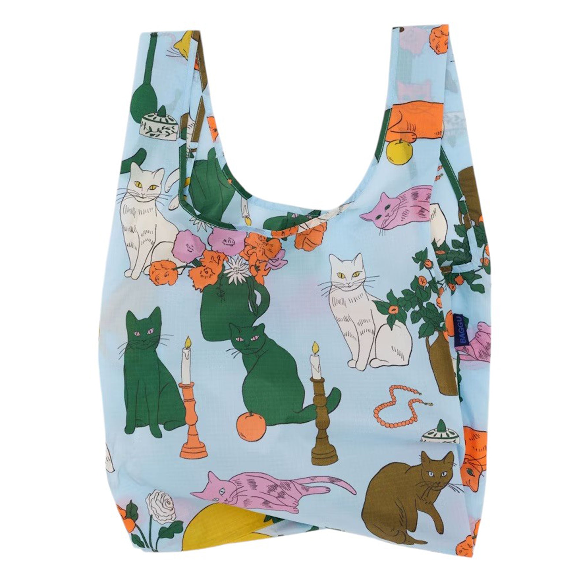 Eco-Chic Table Cats Tote Bag - Your Sustainable Companion