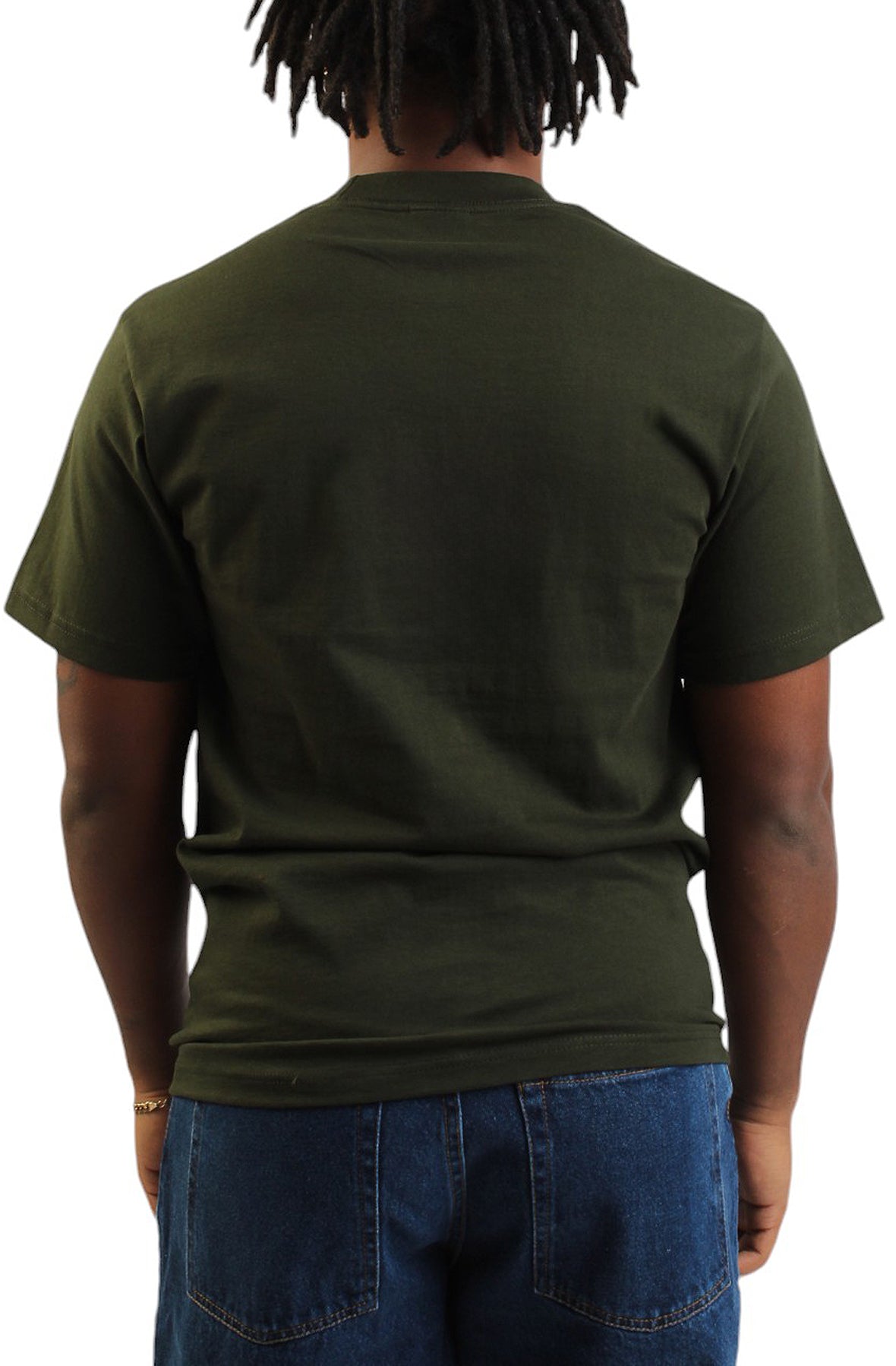 ShakaWear Max Heavyweight Short Sleeve T-Shirt in Hunter Green - Limited Edition
