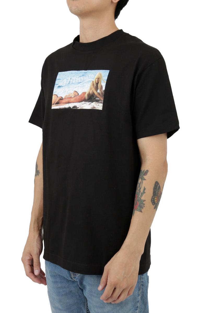 Alltimers' Stunning Black Splash T-Shirt