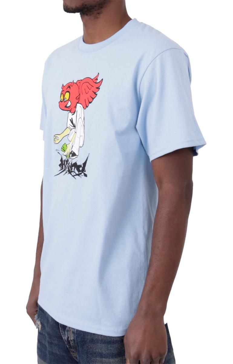 Lucky Sky Blue Fortunate Tee - Your Ultimate Good - Luck Find!
