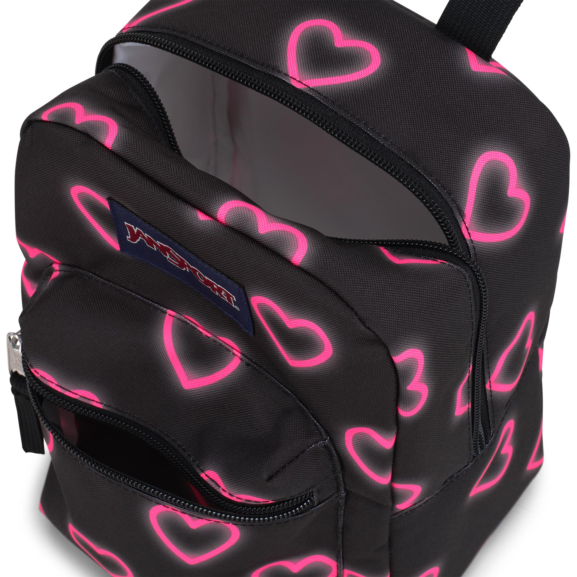 Big Break Happy Hearts Black 8L Lunch Bag - Your Ultimate Lunch Companion