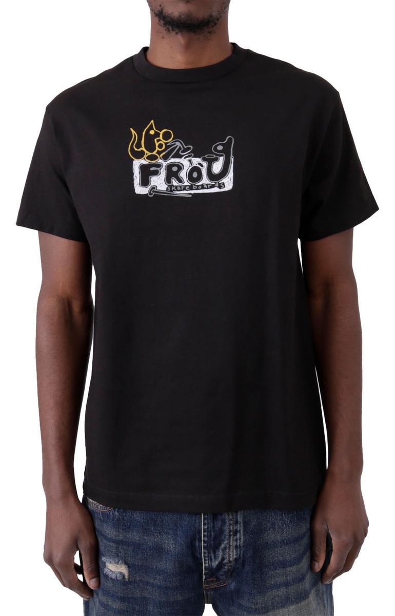 Stunning Black Chipmunk Logo T-Shirt