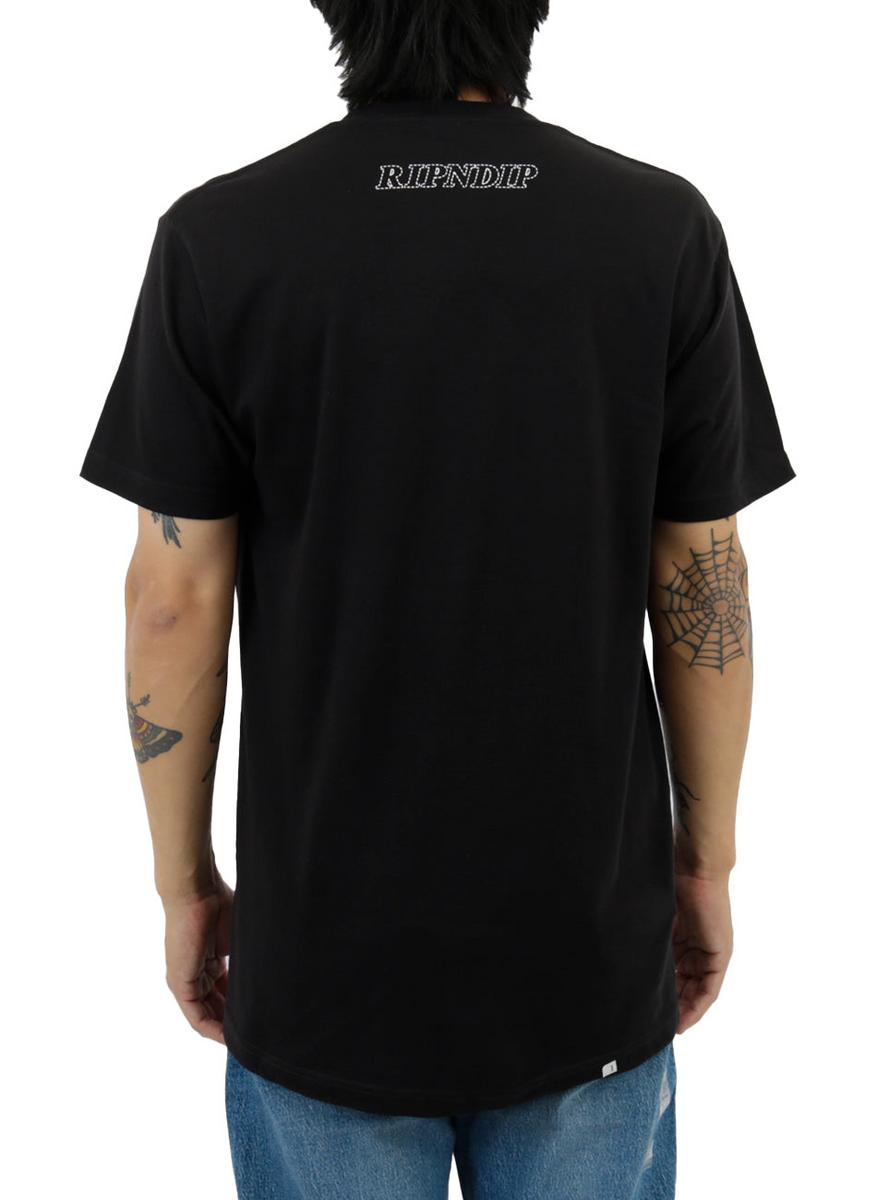 Rebel Attitude Black Graphic Tee - Make a Bold Statement!