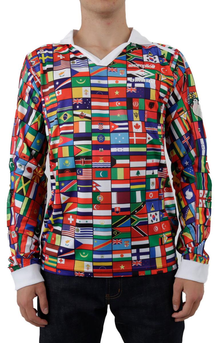 Akomplice x Umbro Global Unity Multi Jersey - Embrace World Peace!