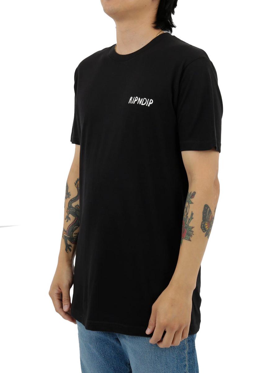 RIPNDIP's Jet Black Coco Nermal Graphic Tee - A Must-Have!