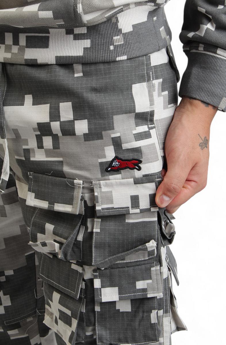 Ice Cream Men's Camo Hollow Cargo Pants - Fall Fashion Essential