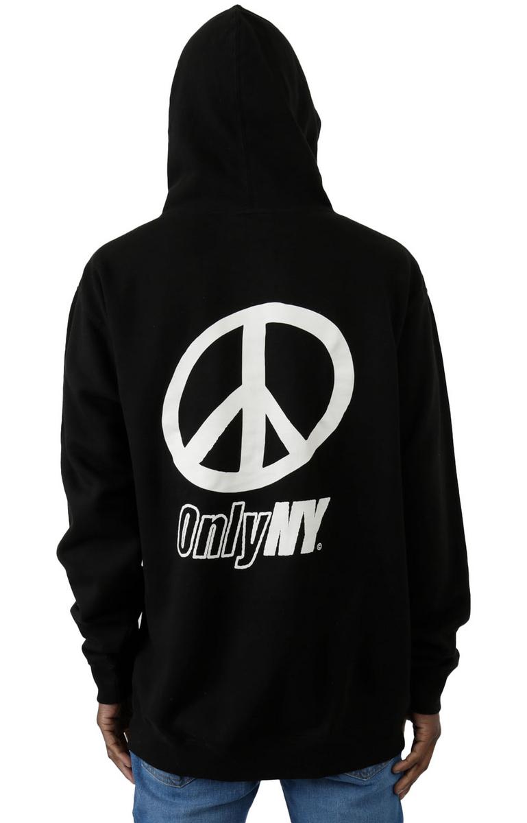 Stunning Vintage Black Peace Hoodie - A Must - Have!