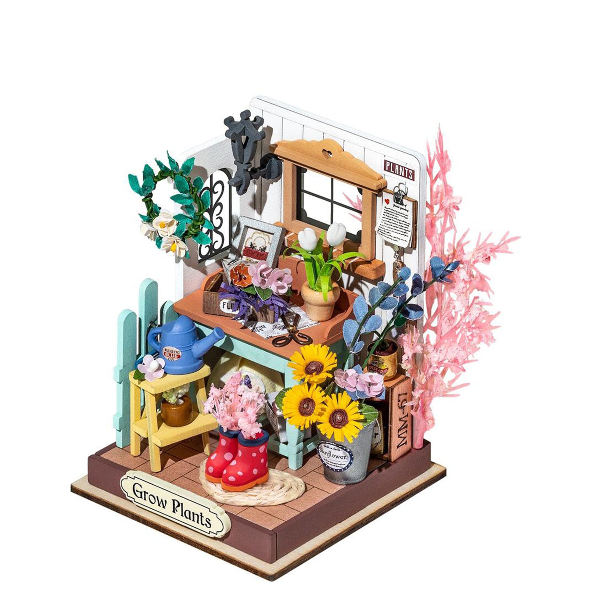 Robotime's Rolife DIY Mini Dreaming Terrace Garden House