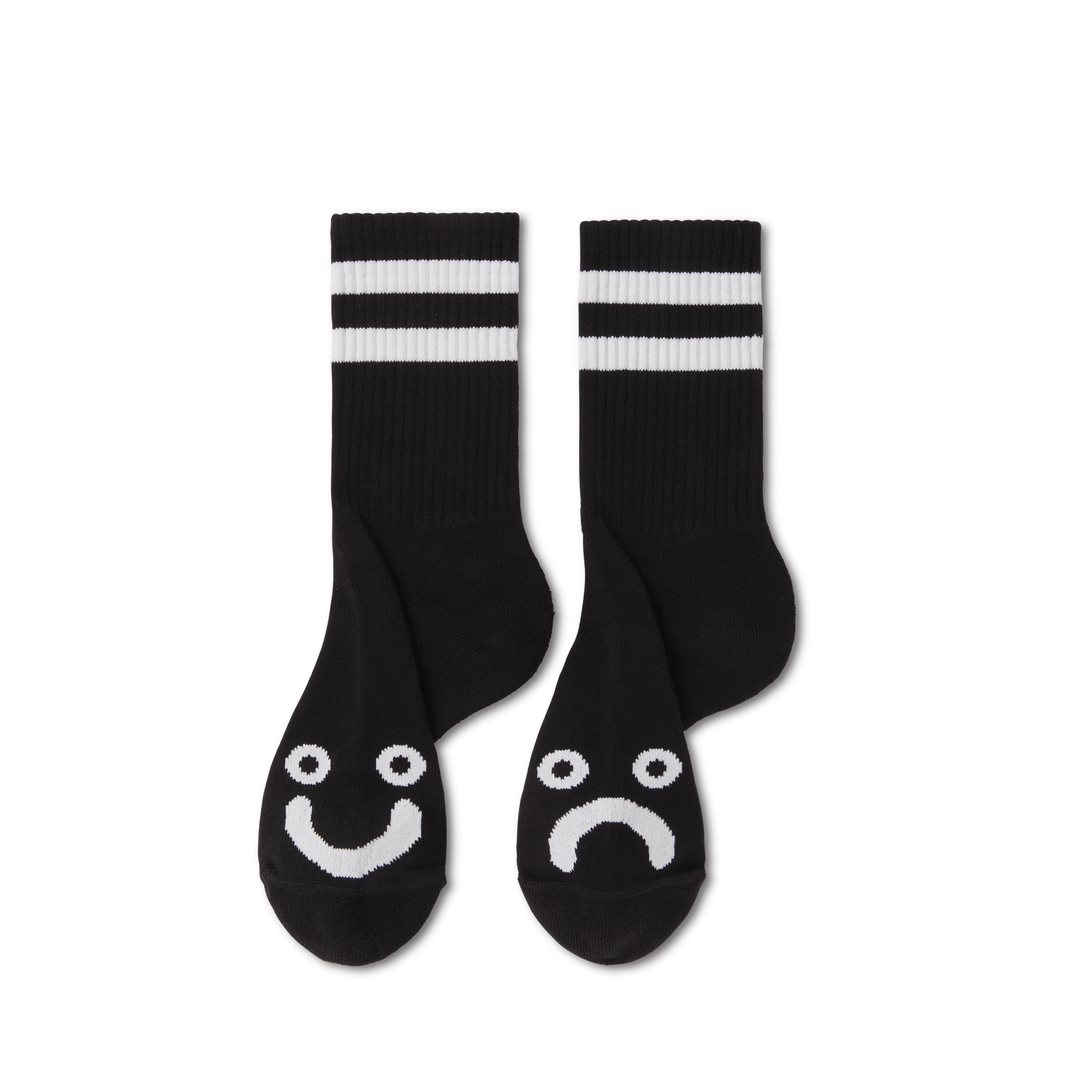 Polar Skate Co. Happy-Sad Rib Socks