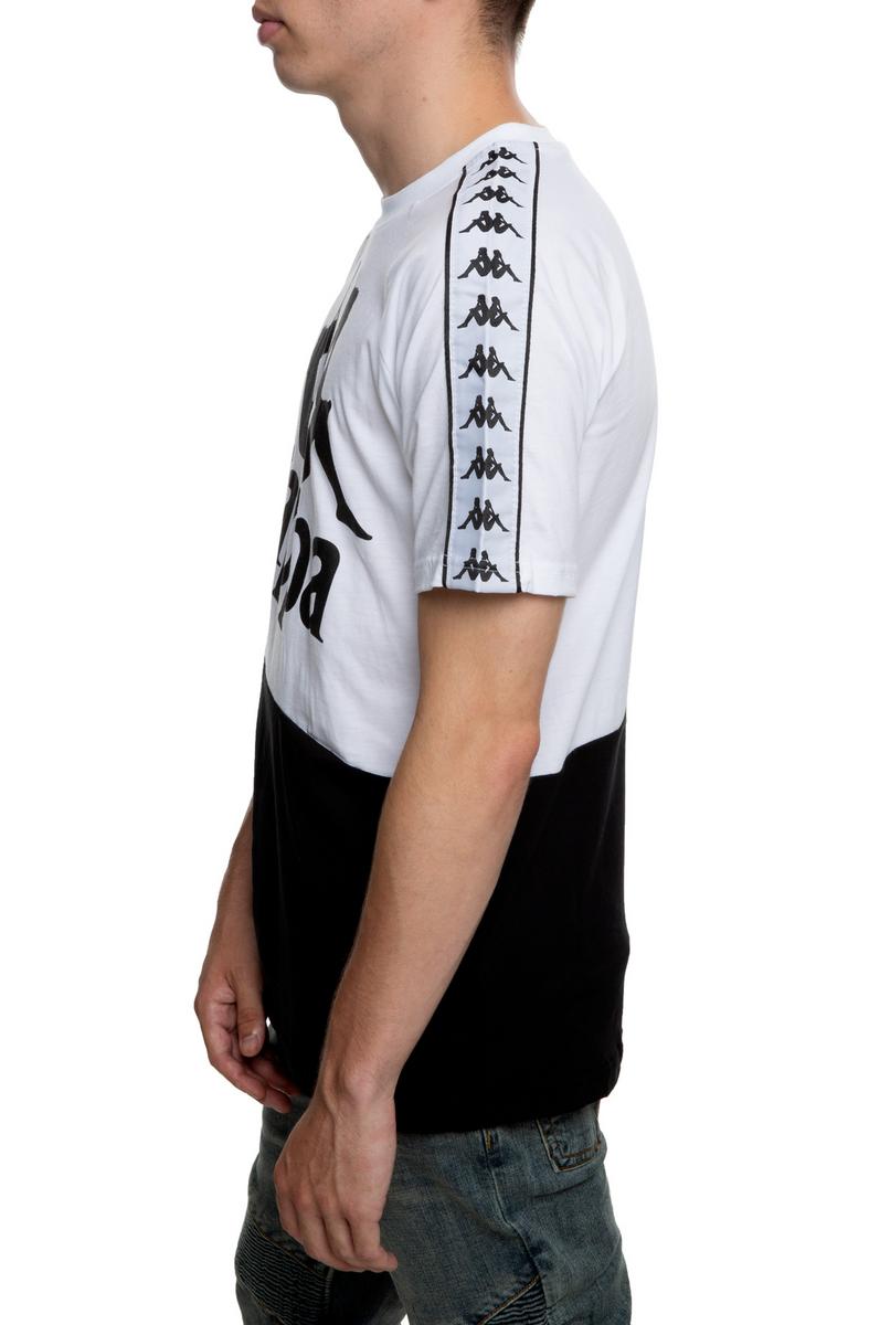 Stunning 222 Banda Baldwin T-Shirt in White/Black/White