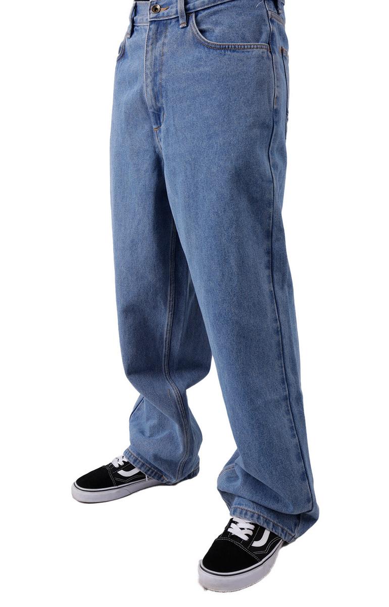 Vans Covina Stonewashed Baggy 5-Pocket Denim Trousers - A Modern Classic