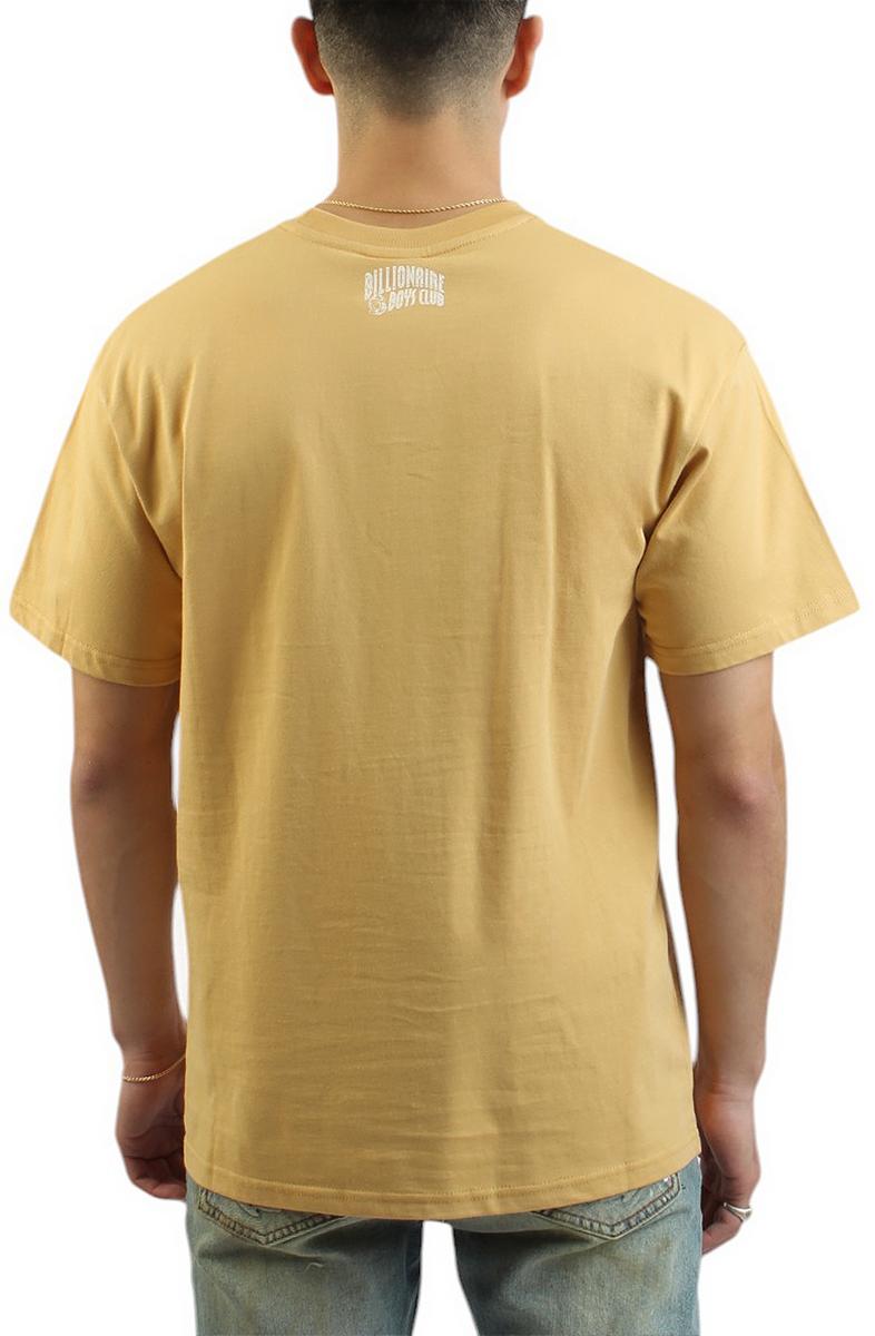 Billionaire Boys Club Space and Time Curry Yellow Graphic Knit Tee