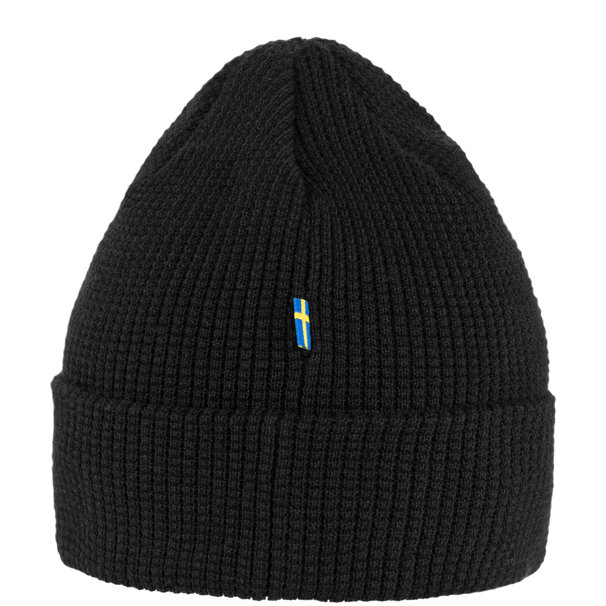 FjallRaven Stylish Black Tab Beanie - A Must-Have Headwear