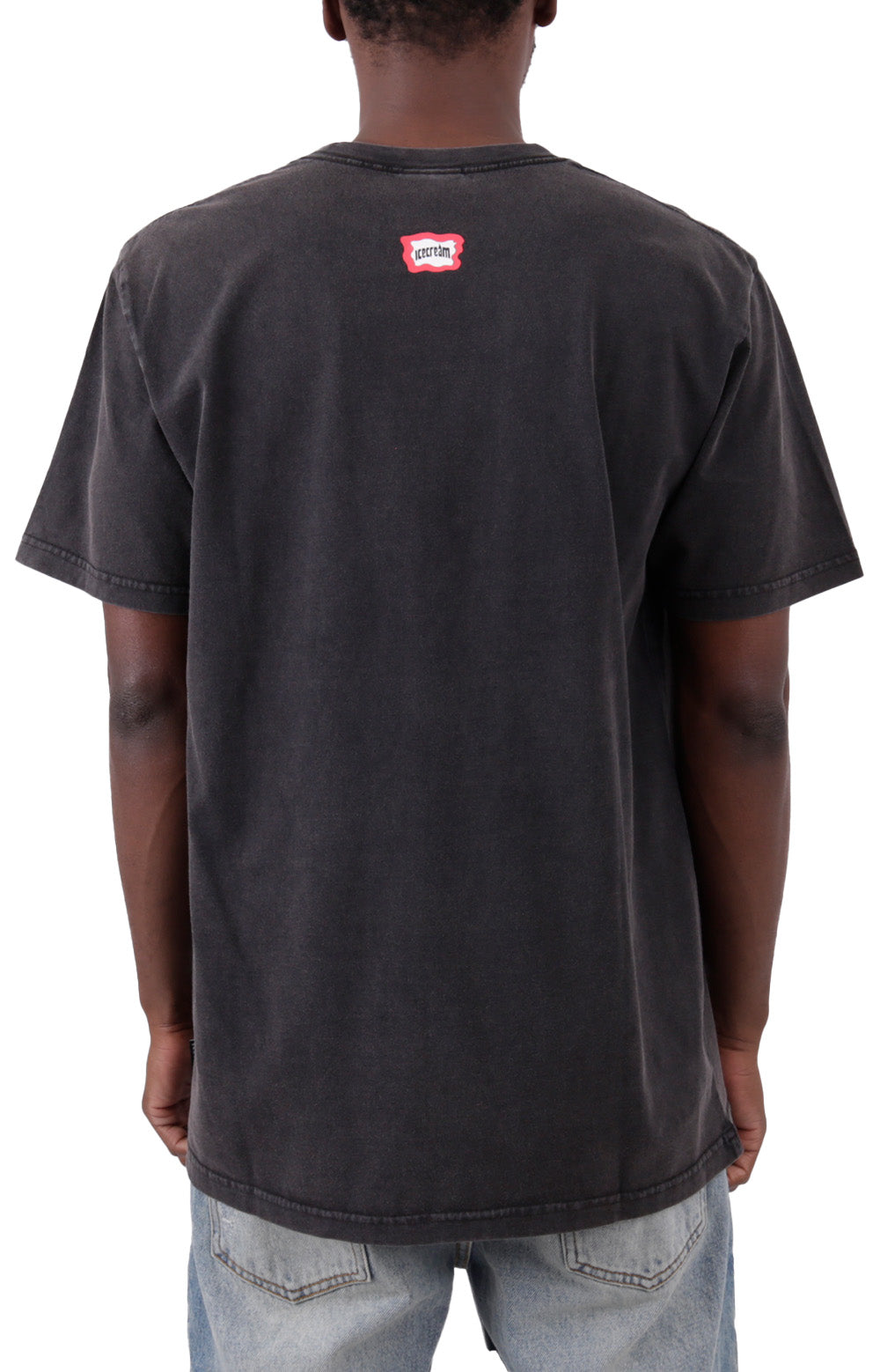 Enchanting Unicorn Short Sleeve Knit Tee in Jet Black