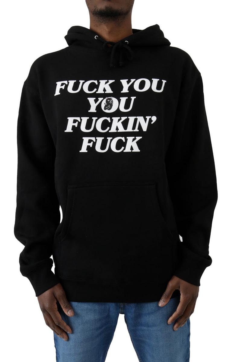 Incredibly Cool Black Pullover Hoodie