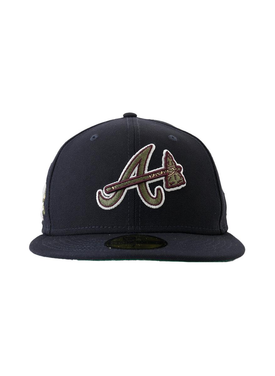 Stunning Atlanta Braves Floral 59Fifty Fitted Cap - Show Your Team Pride!