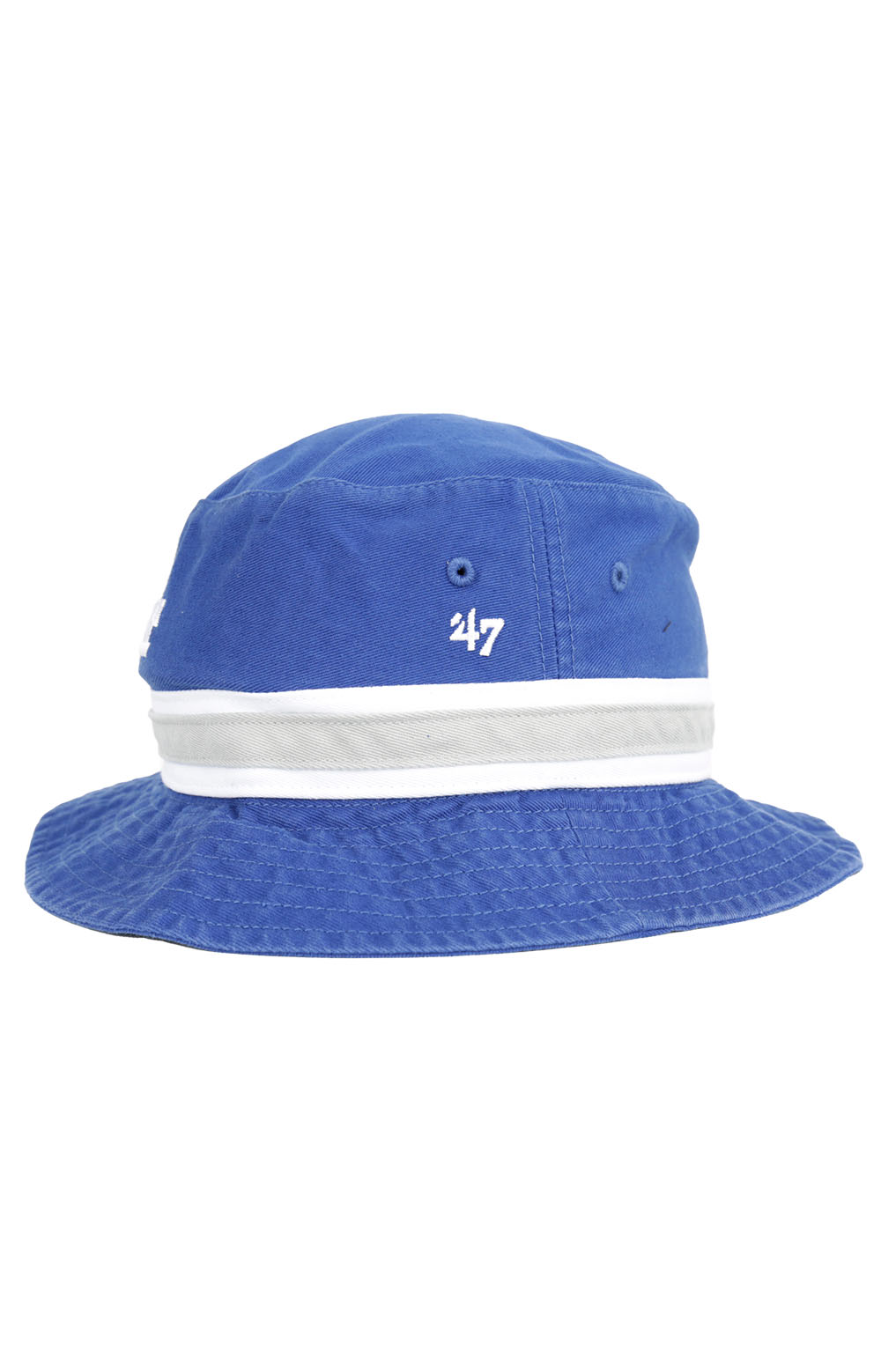 Stunning LA Dodgers Cobalt Blue Striped Bucket Hat