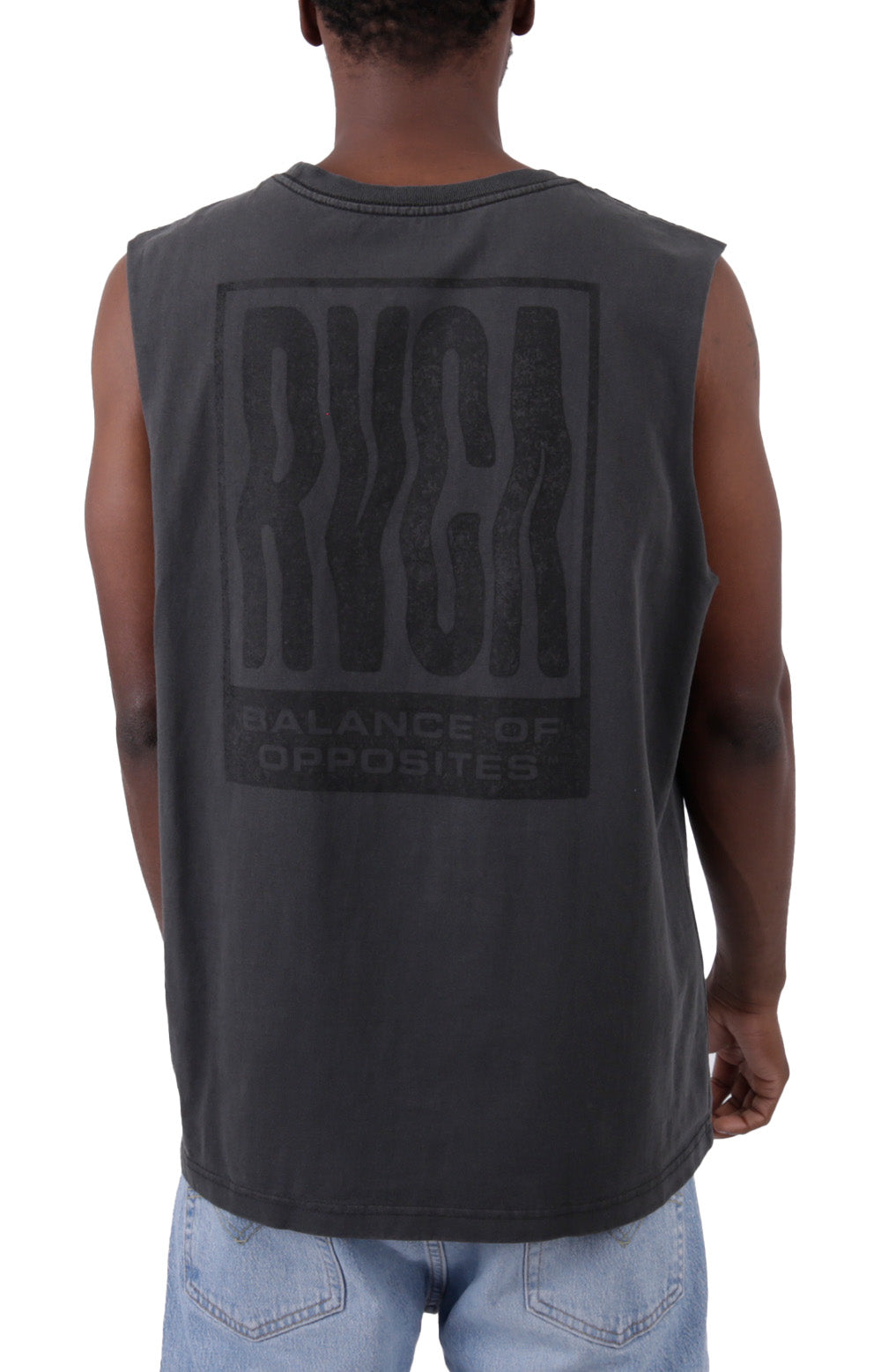 Stunning Black Reactor Tank Top by RVCA - Grab Yours Now!