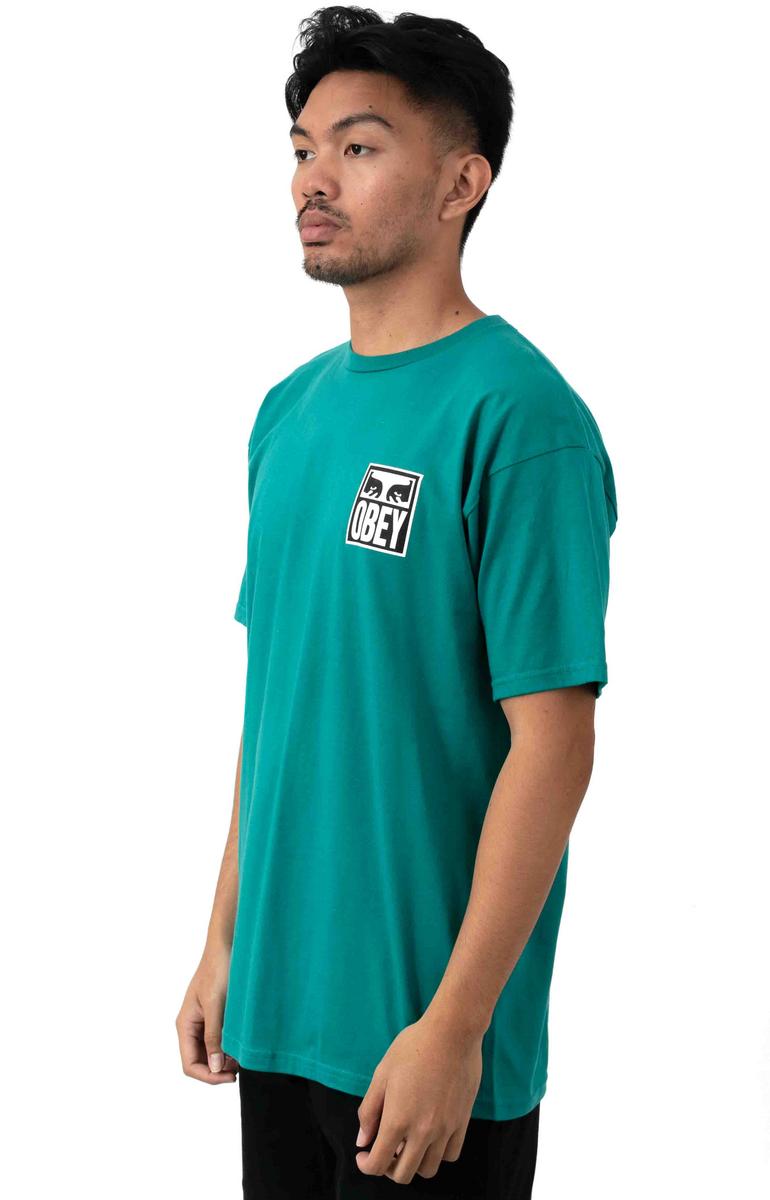 Stunning Obey Eyes Icon 2 Teal T-Shirt - Grab Yours Now!