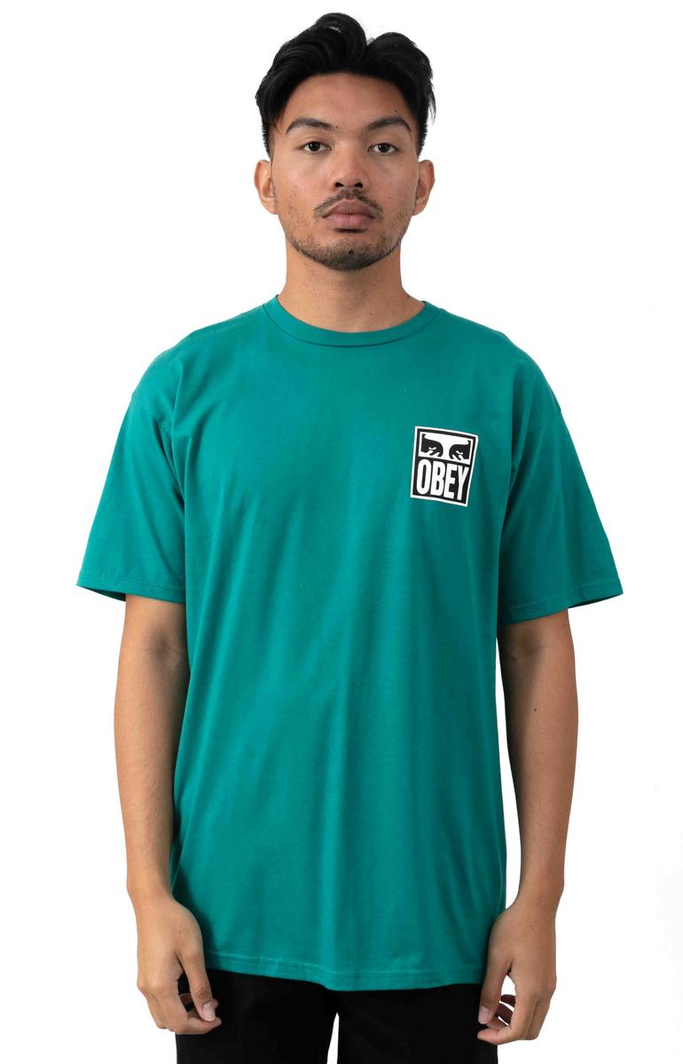 Stunning Obey Eyes Icon 2 Teal T-Shirt - Grab Yours Now!