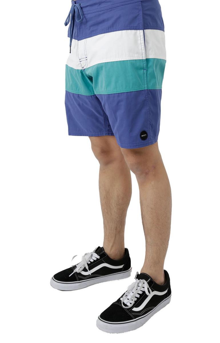 RVCA Noble 2 Heritage-Inspired 18 Boardshorts in Stunning Ocean Blue