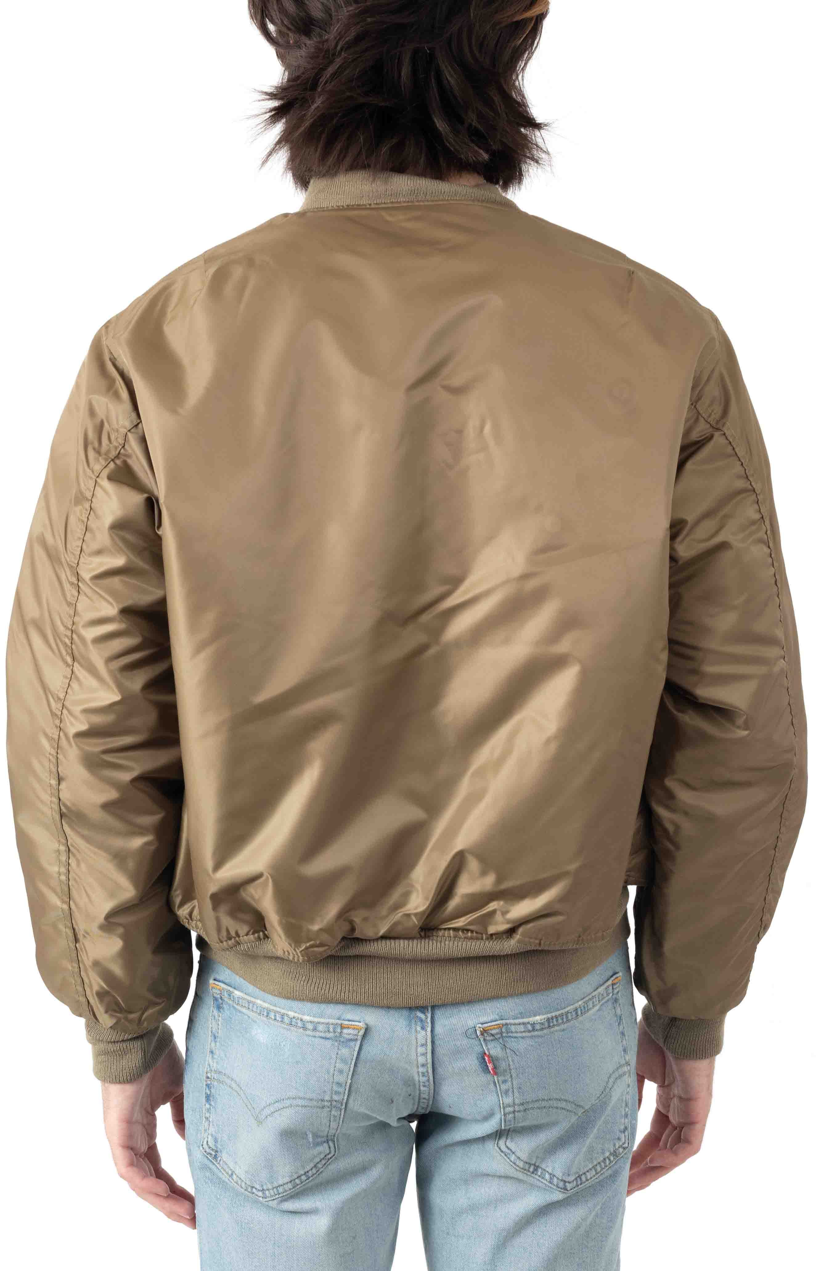 Rothco's Stunning Reversible Coyote MA-1 Flight Jacket with Rescue Orange Lining