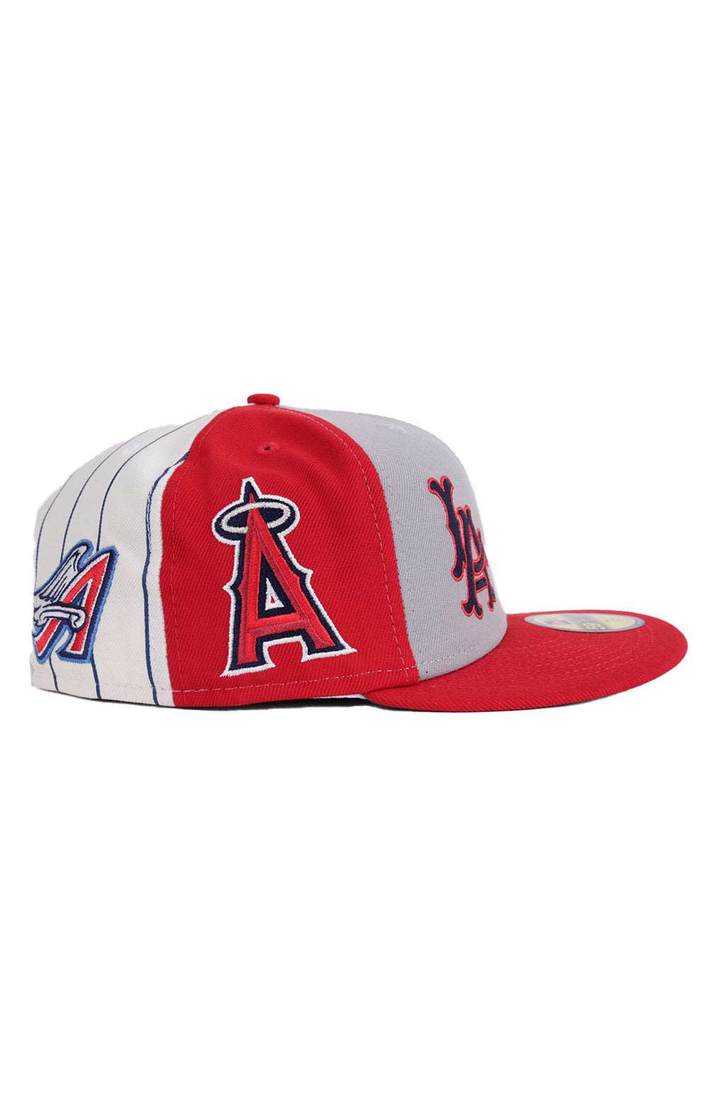 New Era's Stunning Anaheim Angels Logo Pinwheel 59FIFTY Fitted Cap