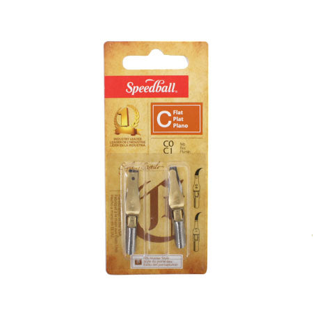 C Flat Speedball Nibs - Ideal for Calligraphy Enthusiasts