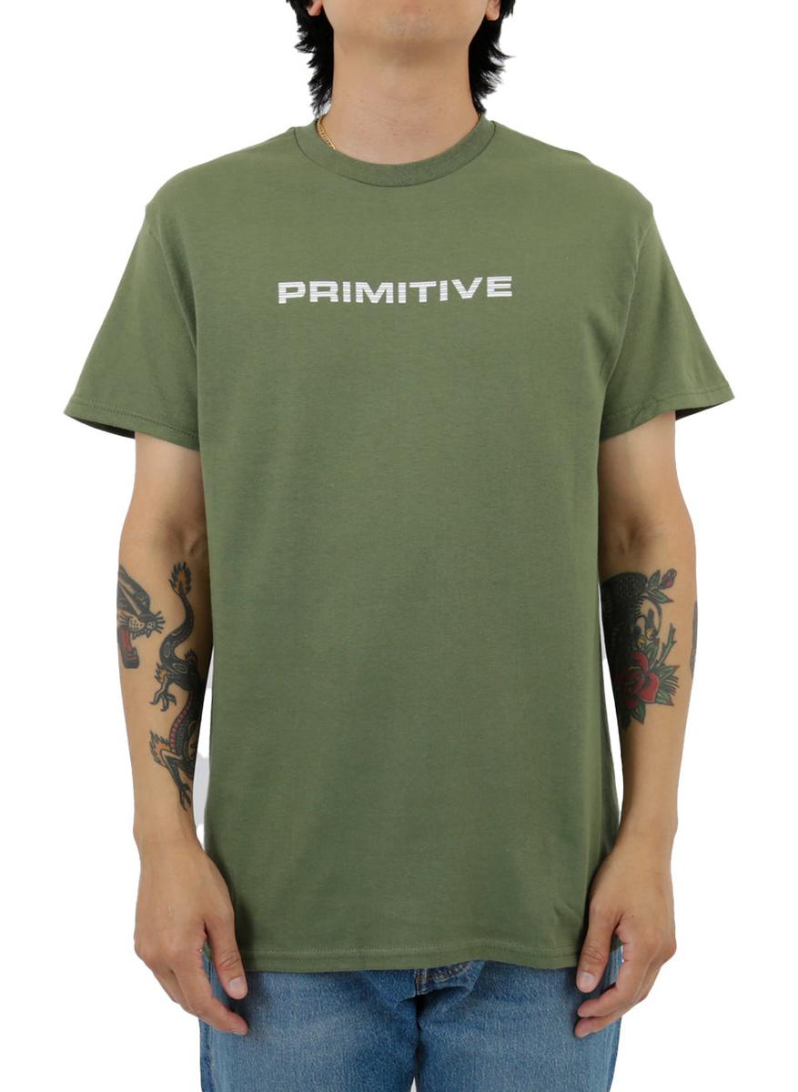 Epic Ghost Graphic Tee in Military Green