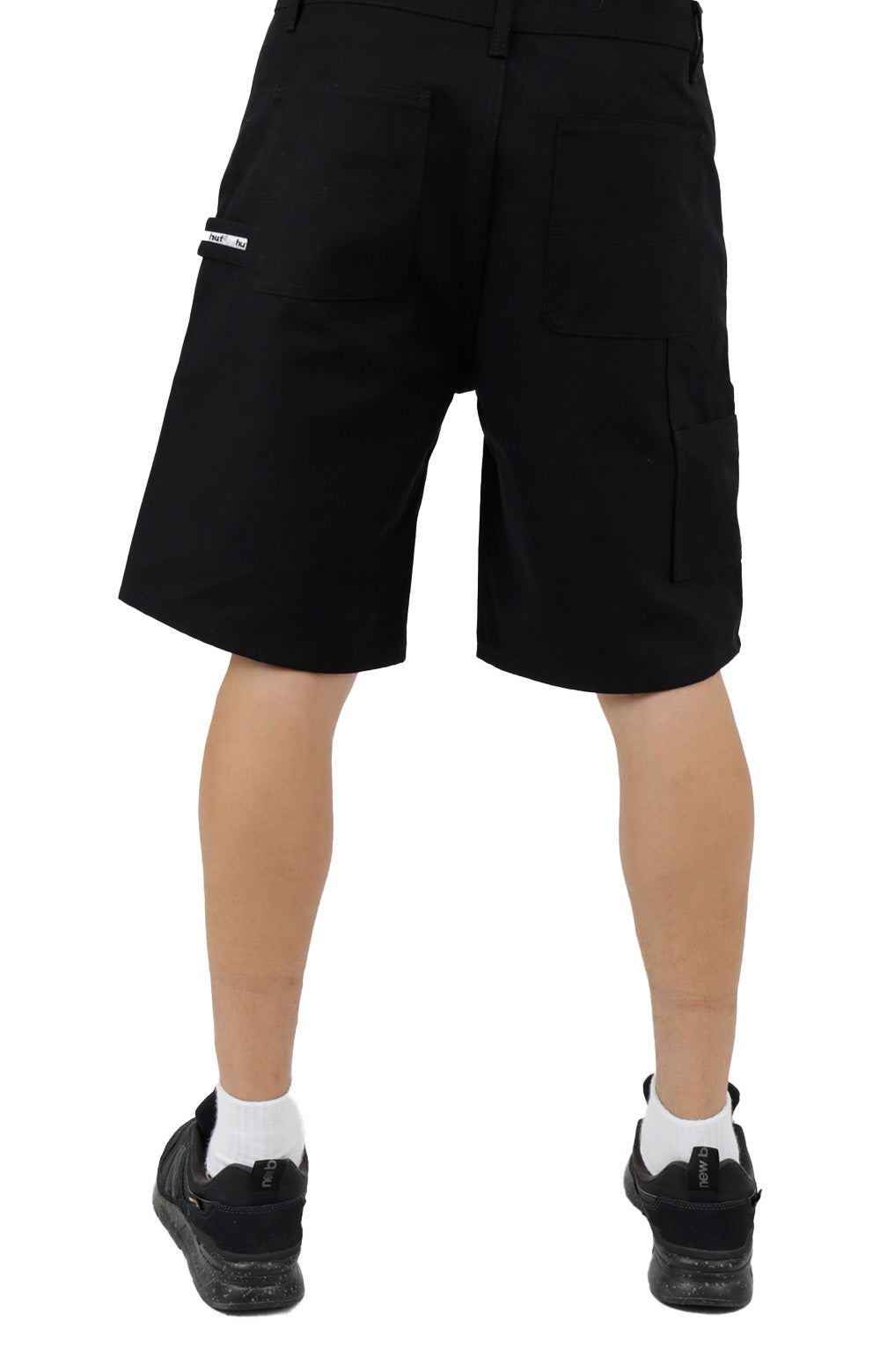 Huf's Sturdy Black Workman Canvas Shorts