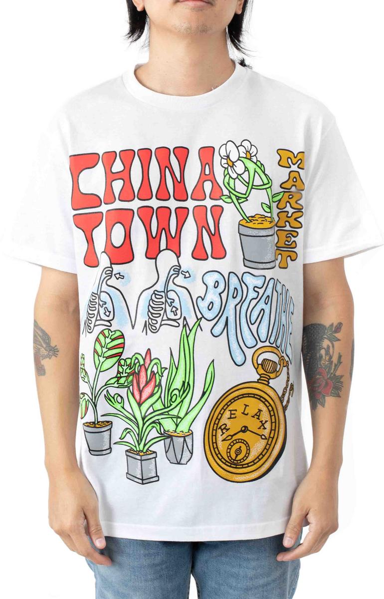 Chinatown Time Lord White T-Shirt - A Must-Have Fashion Piece