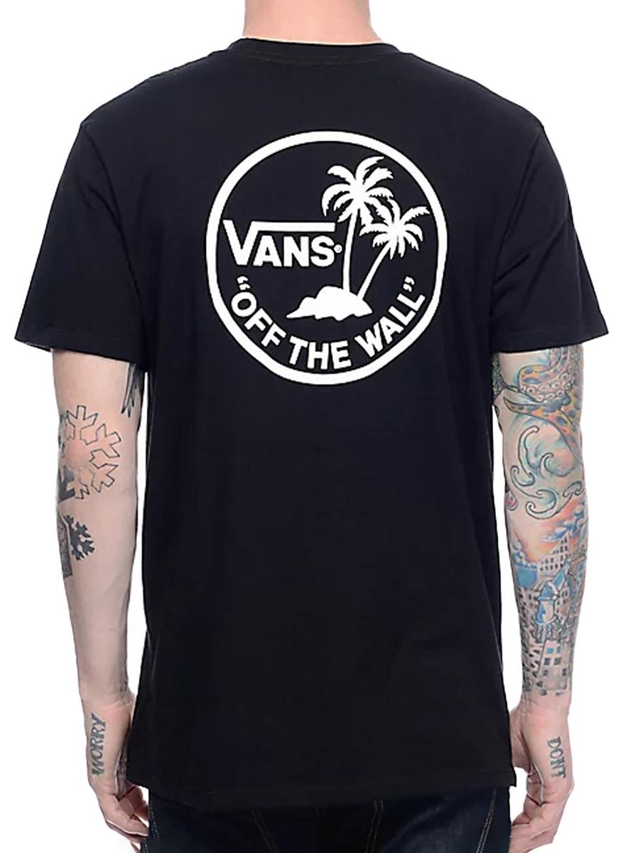 Vans Dual Palms Tee - Stunning Black