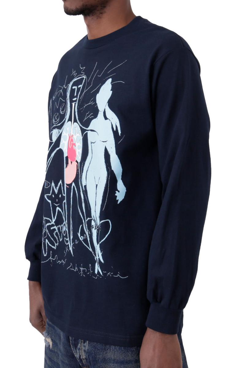 Frog Skateboards' Stunning Navy Long Sleeve Phenomena Shirt
