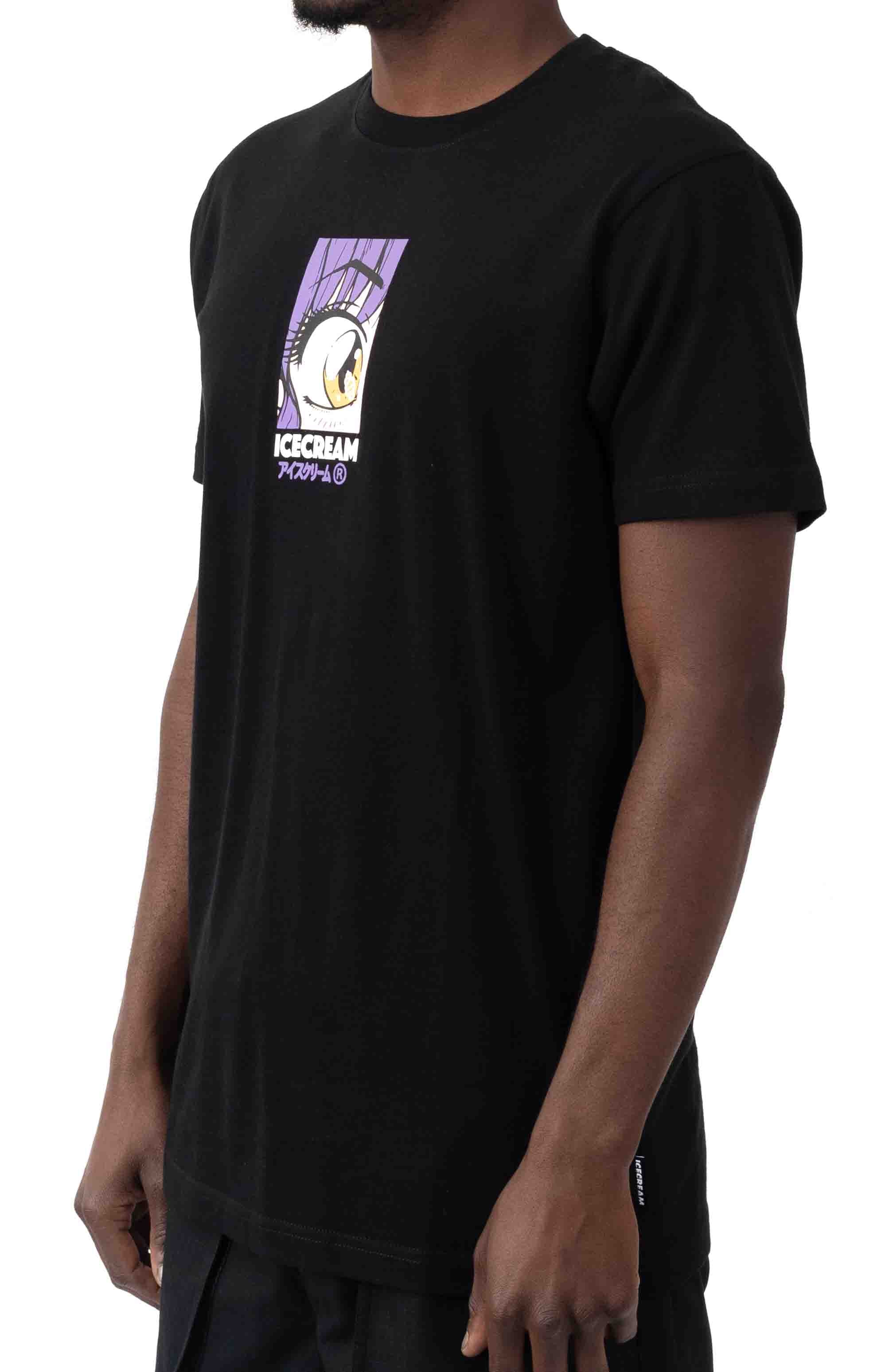 Cool Anime Black T-Shirt