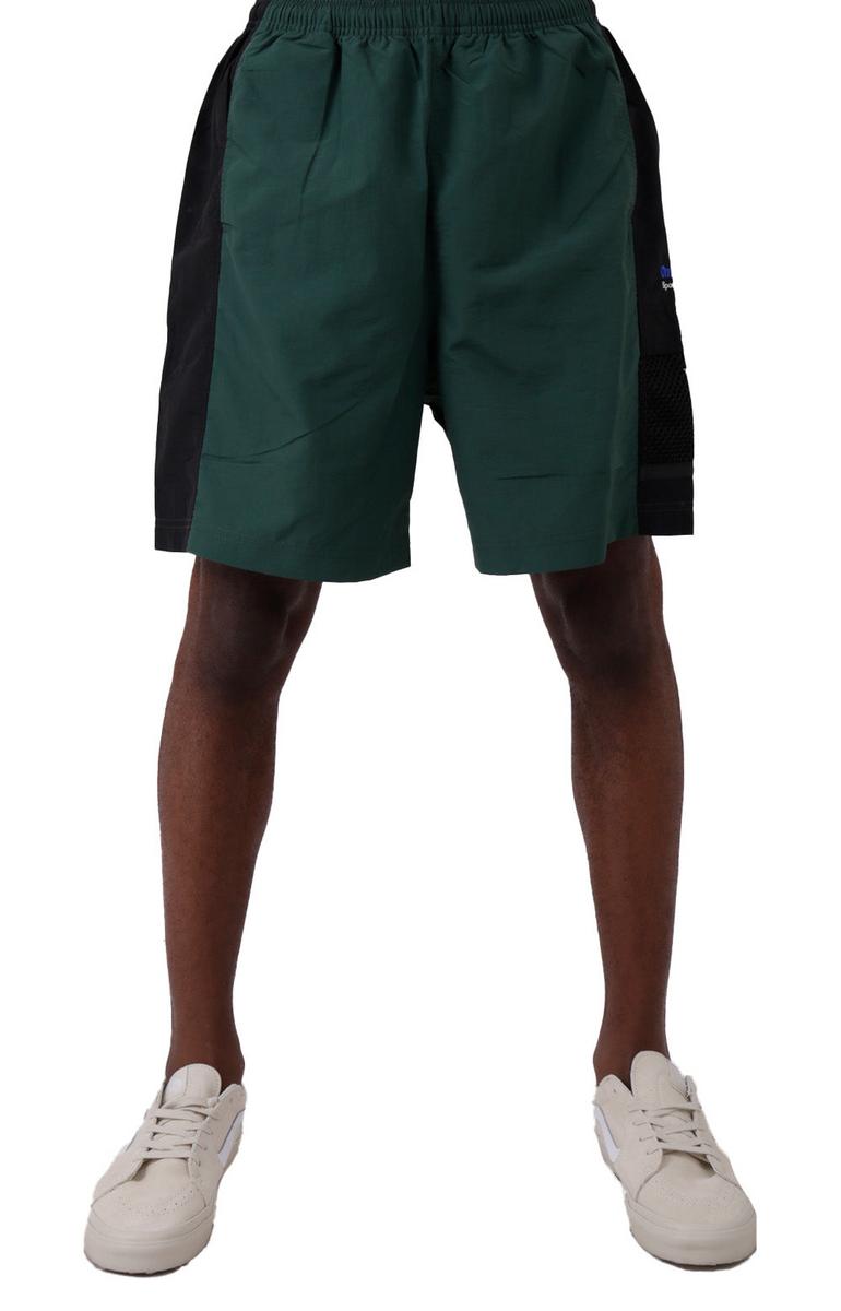 Stunning Forest Green Nylon Performance Shorts