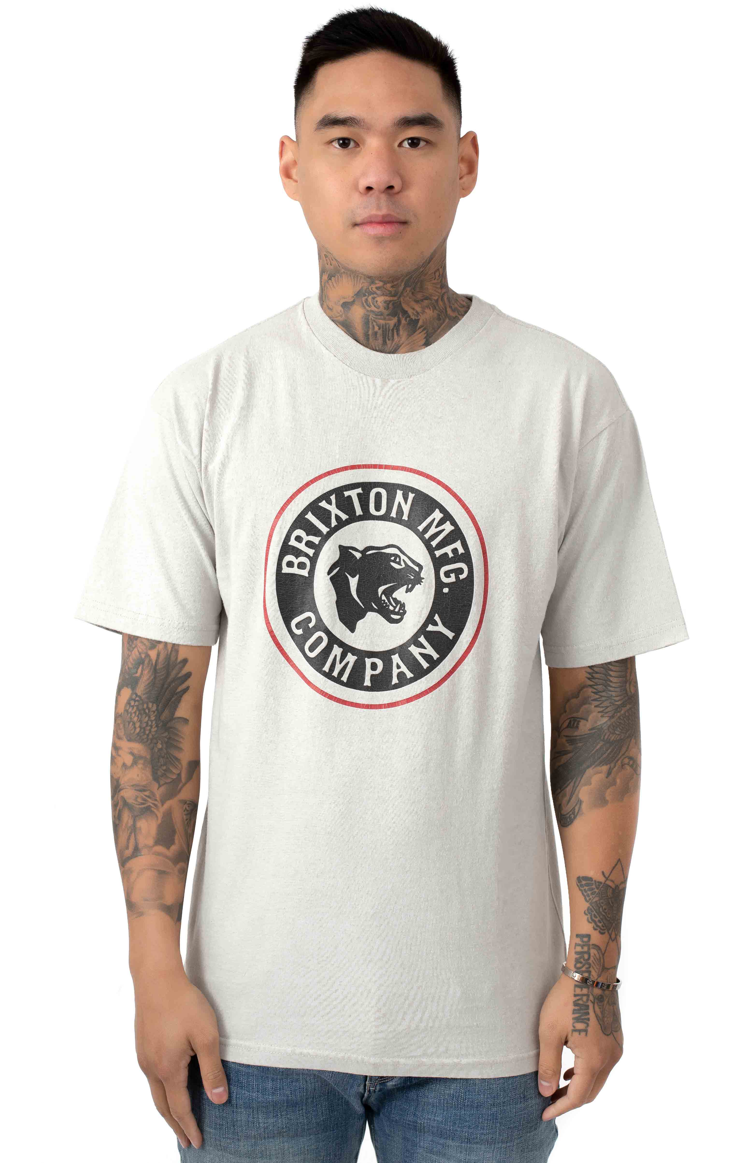 Brixton Forte Graphic Tee - Stone: A Must-Have Fashion Piece