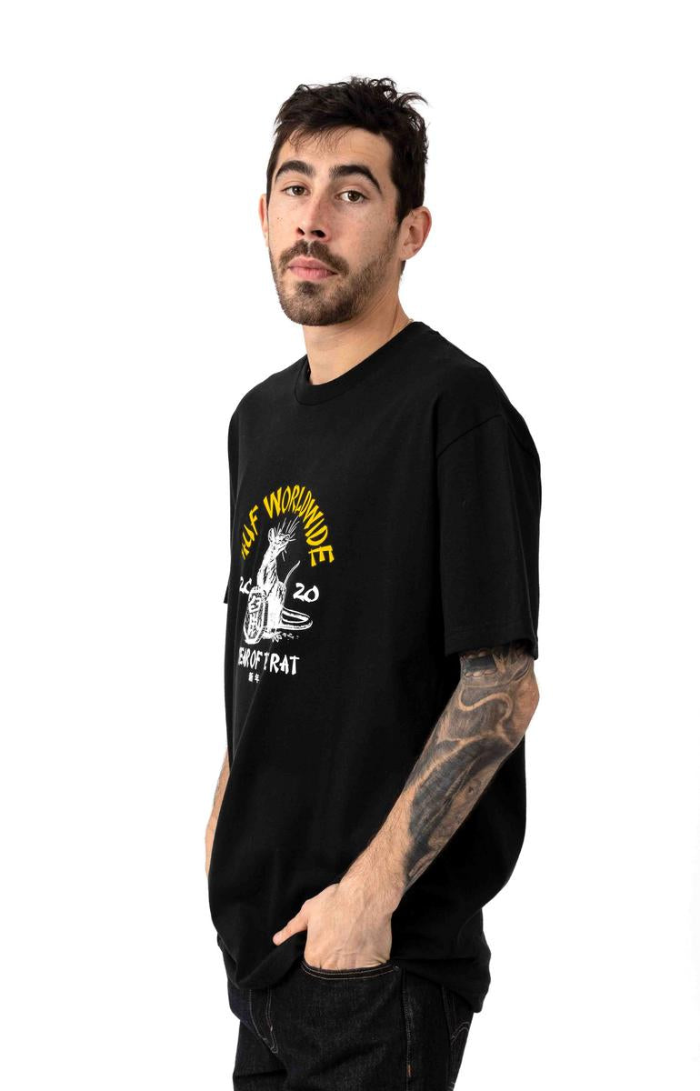 Huf's Stunning Year Of The Rat Black T-Shirt