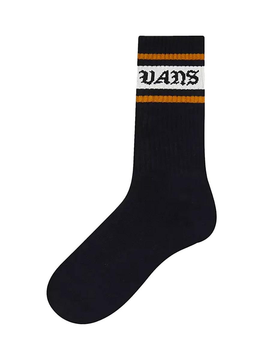 Vans Classic Striped Crew Socks - Stylish Black/Antique White
