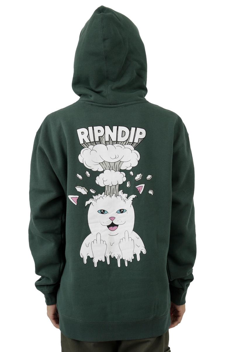 Alpine Green Mind Blown Hoodie - An Irresistible Edition