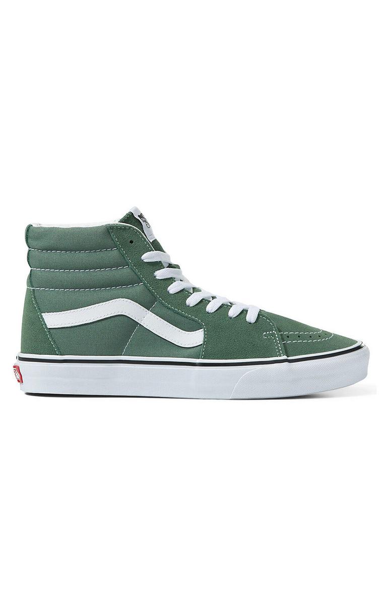 Vans Color Theory Sk8-Hi Shoes - Stunning Lush Green Hues
