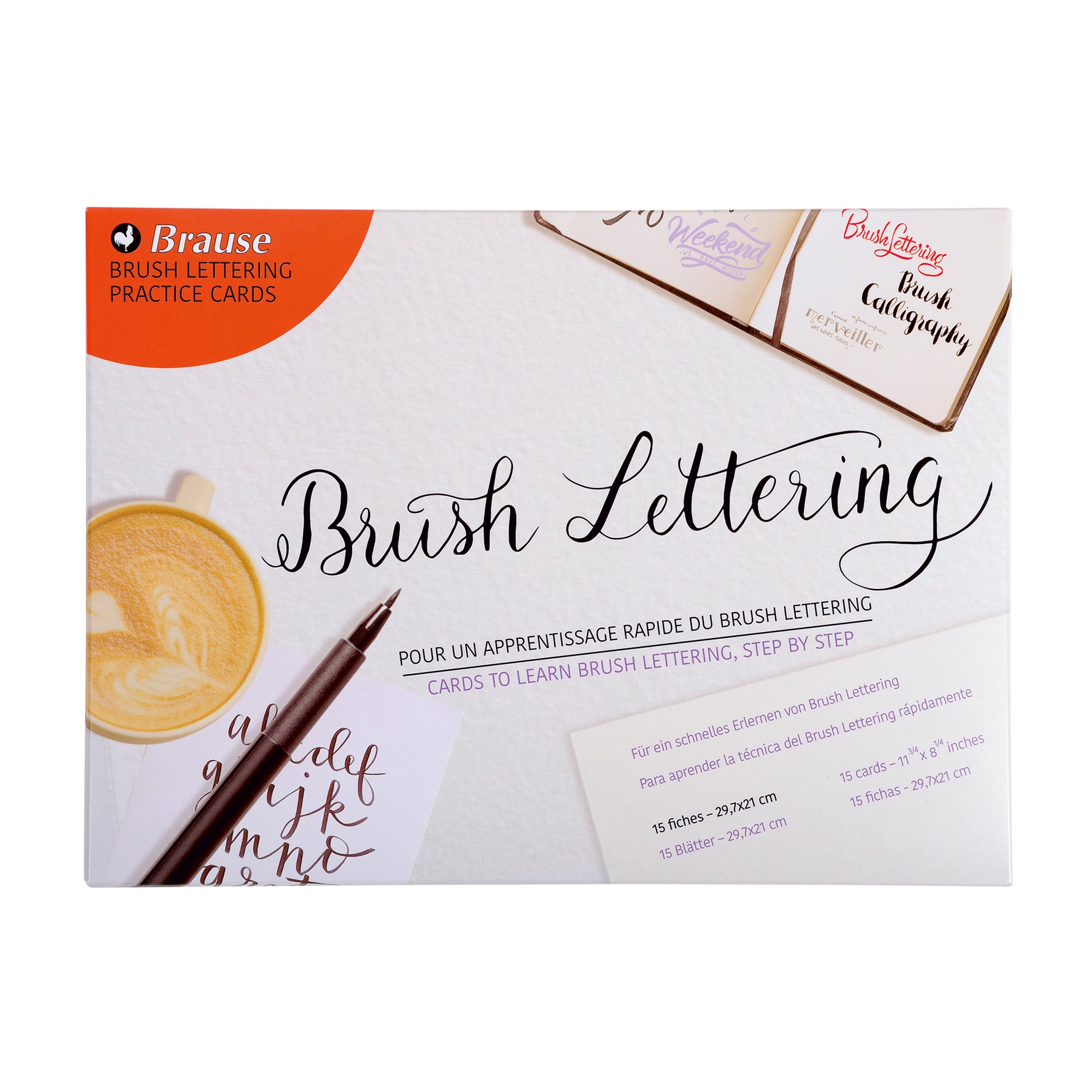Amazing Brush Lettering Practice Cards