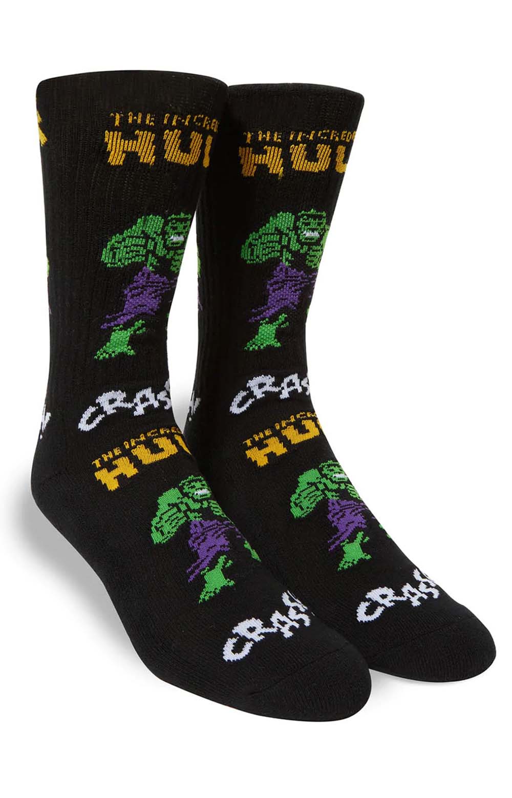 Huf x Marvel - Incredible Hulk Retro Crew Socks