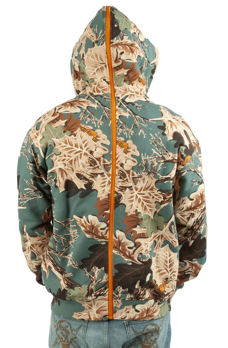 Ice Cream Invisible Zip Camo Hoodie