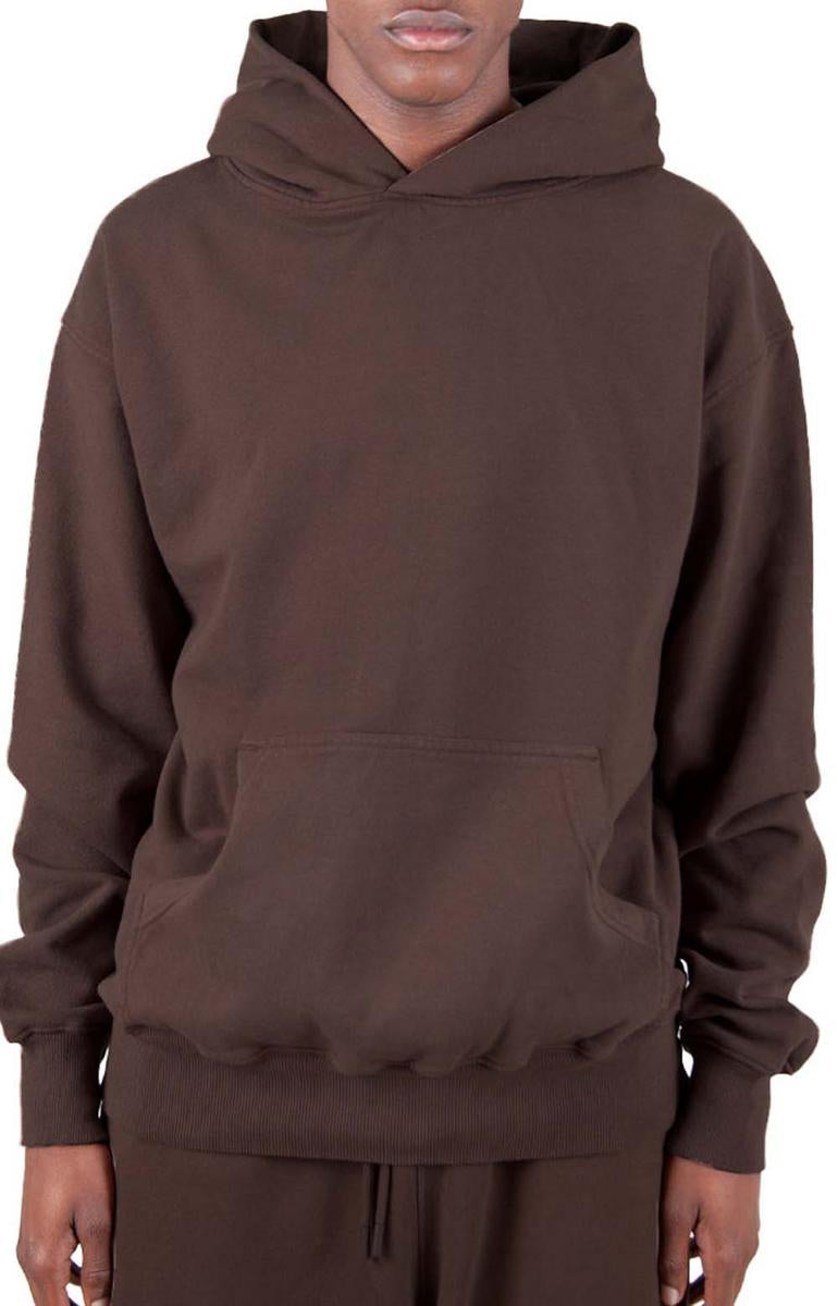 Stunning Vintage-Inspired Mocha Pullover Hoodie - Grab Yours Now!